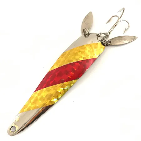 Marathon (with sonic blades) Blinker, Nickel/Gold/Rot, 17g, #4700