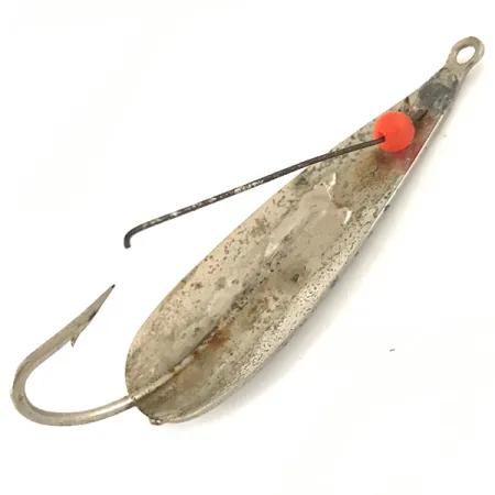 Marathon Weedless Wobbler Blinker, Silber gehämmert, 14g, Krautschutz, #4701