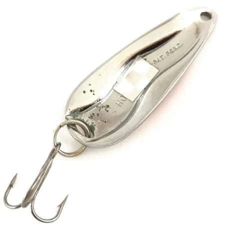 Luhr Jensen Hot Shot W Blinker, Nickel/Rot/Weiß, 9g, Vintage, #4703