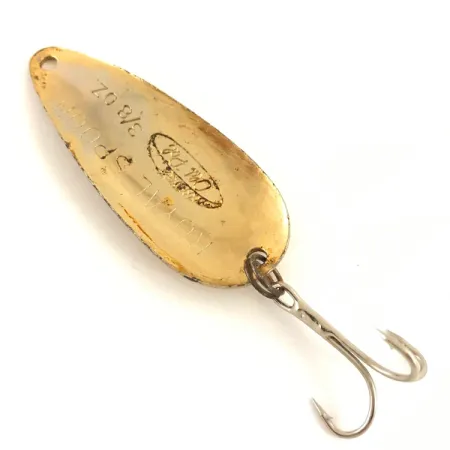 Old Pal Woodstream Royal Spoon Blinker, Gold, 11g, Vintage, #4726