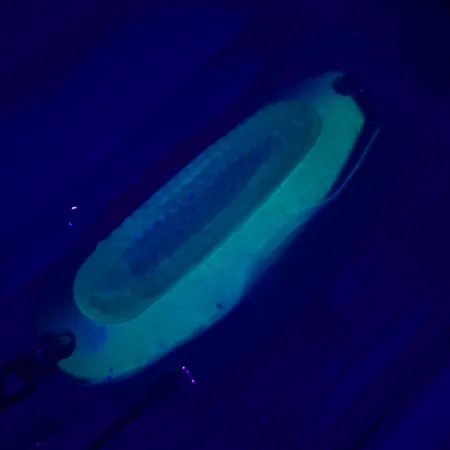 Blue Fox Rattlin Pixee UV Blinker, Rainbow Herring, 14g, UV Glow, #4737