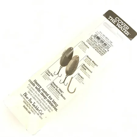 Blue Fox Pixee UV Blinker, Hammered Nickel/Yellow, 14g, UV Glow, #4738