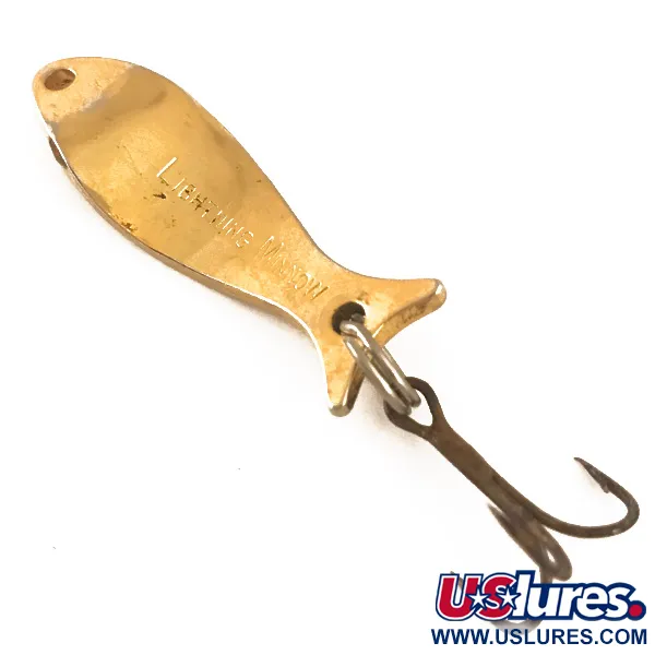 Luhr Jensen Lightning Minnow Blinker, Gold, 5.5g, USA, #4740