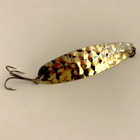 Luhr Jensen Flutter Spoon Blinker, Hammered Silver / Gold, 5g, #4750