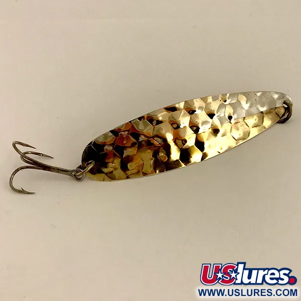 Luhr Jensen Flutter Spoon Blinker, Hammered Silver / Gold, 5g, #4750