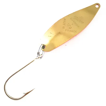 Mepps Syclops 1 UV Blinker, Pink / Messing, 12g, #4757