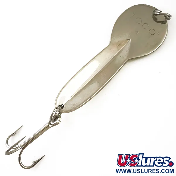 Glen Evans Loco 3 UV Blinker, Nickel/Gelb, 17g, UV-aktiv, #4761