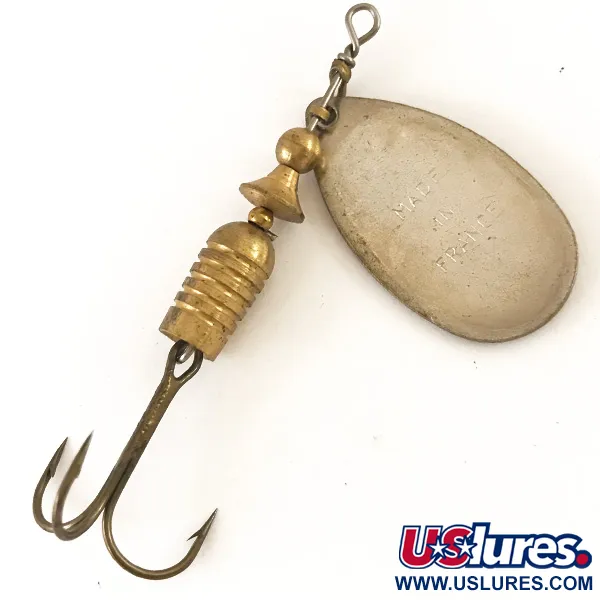 Vintage Mepps Aglia 3 Spinner, Messing, 7g, Originalzustand, #4776