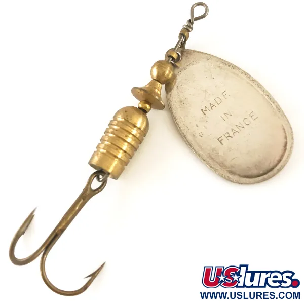 Mepps Aglia 3 Spinner, Silber, 7g, Vintage-Prägung, #4777