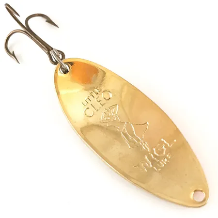 Little Cleo (Hula Girl) Blinker, Gold / Orange, 14g, Hula Girl, #4782