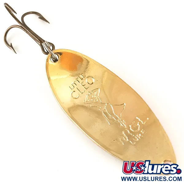 Little Cleo (Hula Girl) Blinker, Gold / Orange, 14g, Hula Girl, #4782