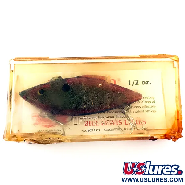 Bill Lewis Rat-L-Trap Lipless, Red Green Glitter, 14g, Laut, #4793