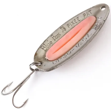 Blue Fox Pixee Blinker, Nickel gehämmert/Pink, 14g, Ei-Imitat, #4840