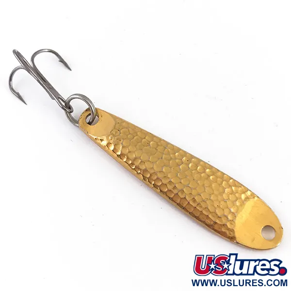 Jig Lure Pilker, Hammered Gold, 8g, Gehämmerte Oberfläche, #4855