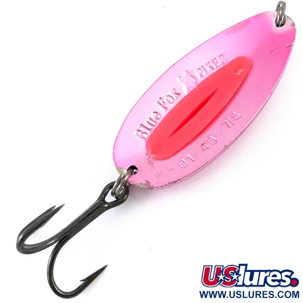 Blue Fox Pixee UV Blinker, Pink Metallic/Rot, 24g, UV Glow, #4879