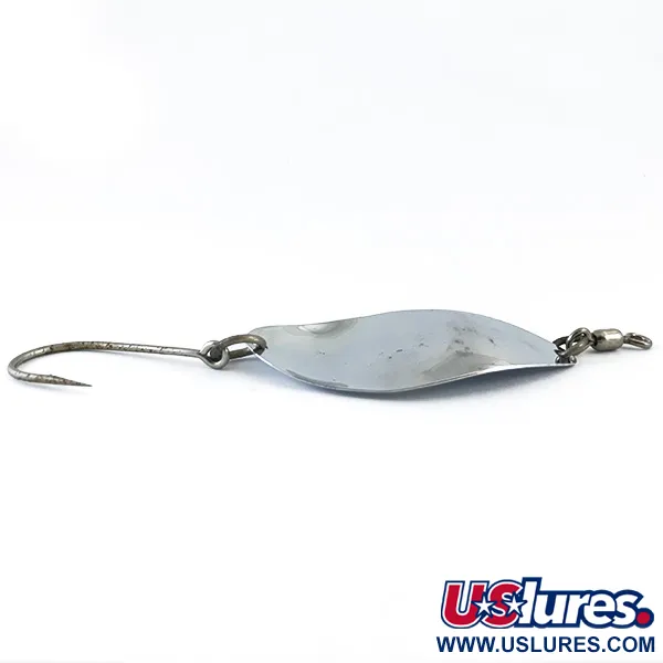 Luhr Jensen Manistee 4 Blinker, Nickel / Blau, 14g, Einzelhaken, #4881