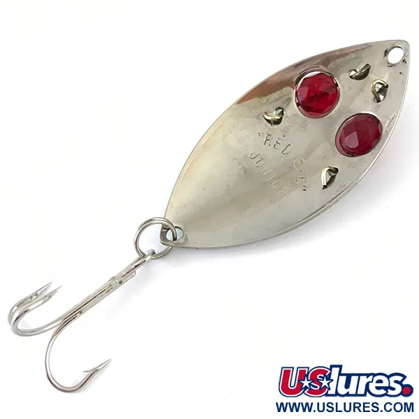 Eppinger Red Eye junior Blinker, Nickel/Grün, 13g, Glasaugen, #4884