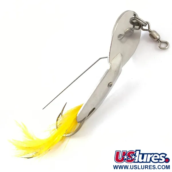 Weedless Loco 2 Glen Evans Blinker, Nickel, 7g, Krautschutz, #4890