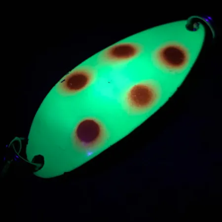 Acme Little Cleo UV Blinker, Gelb/Rot, 18g, UV-aktiv, #4910