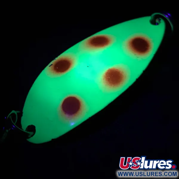 Acme Little Cleo UV Blinker, Gelb/Rot, 18g, UV-aktiv, #4910