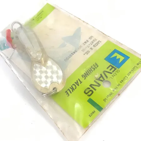 Loco Glen Evans Blinker, Nickel / Hologramm, 48g, US-Patent, #4926