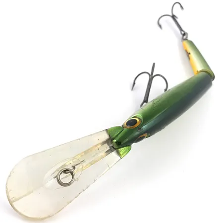 Storm Deep Jointed Minnow Stick 14 Wobbler, Grün, 25g, Geteilt, #4942