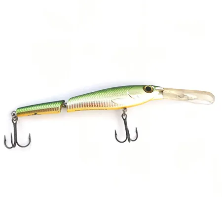 Storm Deep Jointed Minnow Stick 14 Wobbler, Grün, 25g, Geteilt, #4942
