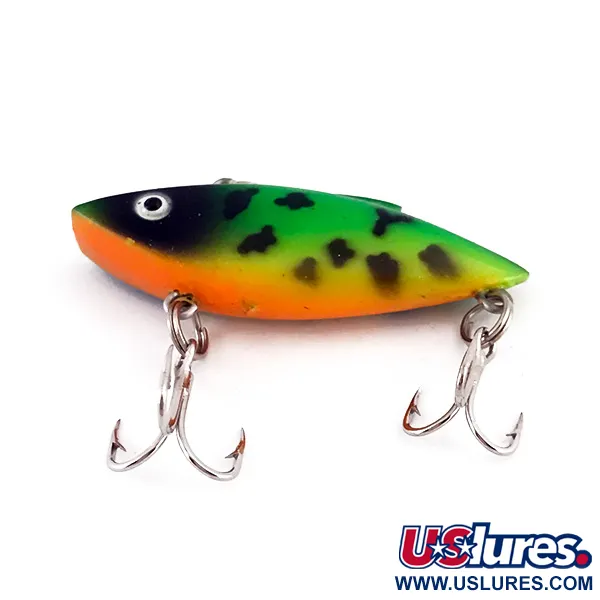Bill Lewis Tiny-Trap Lipless Crankbait, Fire Tiger, 5.5g, Sinkend, #4952