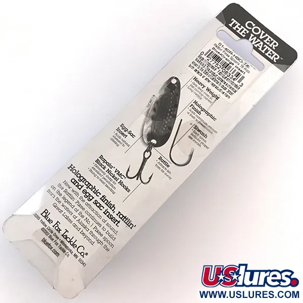 Blue Fox Rattlin Pixe Blinker, Blau Metallic/Rot, 24g, Rassel, #4955