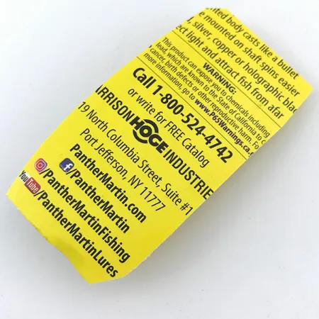 Panther Martin 2 Spinner, Forelle, 2,5g, Federhaken, #4992