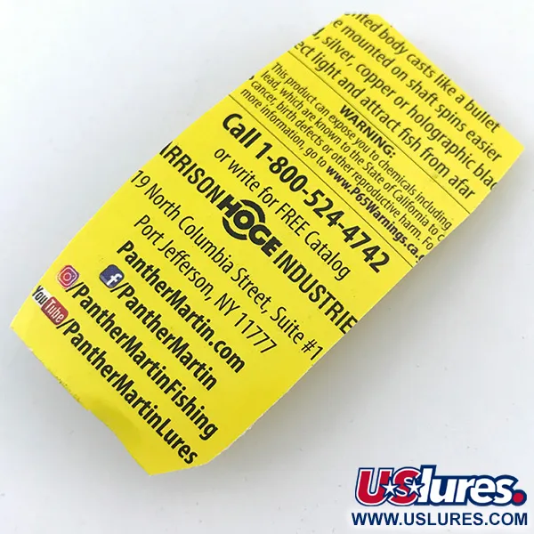 Panther Martin 2 Spinner, Forelle, 2,5g, Federhaken, #4992