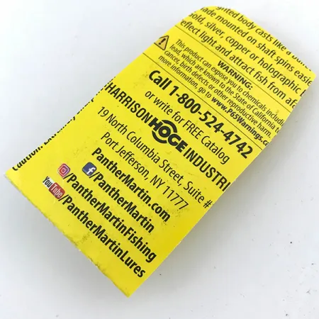 Panther Martin 2 Spinner, Fire Tiger, 2.5g, In-Line-Blatt, #4993