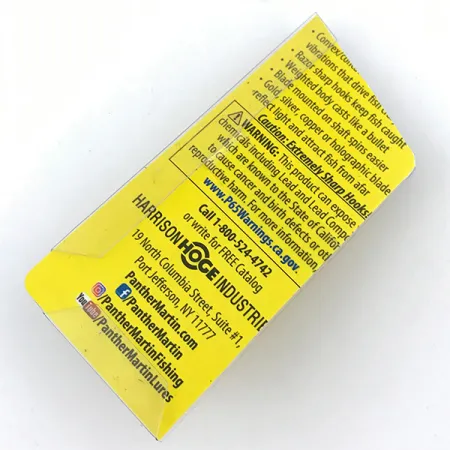 Panther Martin 6 Spinner, Fire Tiger, 6g, Inline-Blatt, #5009