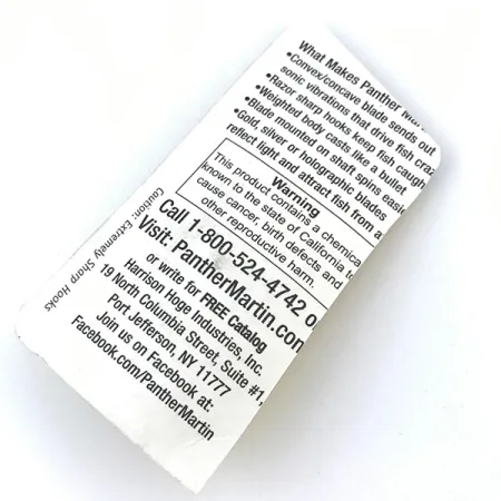 Panther Martin 4 Spinner, Blue Trout, 4g, In-Line-Blatt, #5012