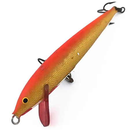 Rapala Original Floater Wobbler, Gold, 4g, Balsa-Körper, #5014
