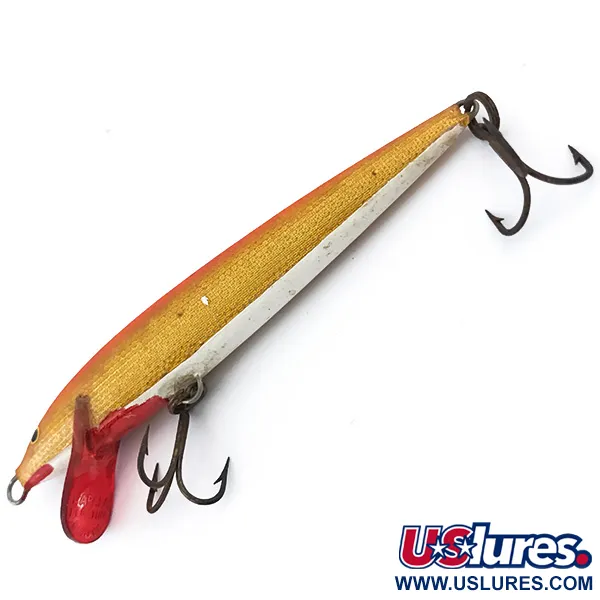 Rapala Original Floater Wobbler, Gold, 4g, Balsa-Körper, #5014
