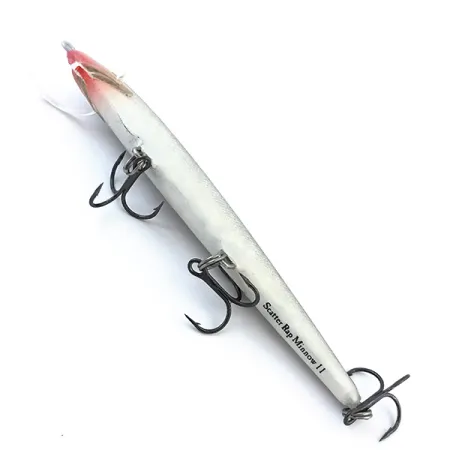 Rapala Scatter Rap Minnow Wobbler, Silber, 6g, Scatter Lip, #5029