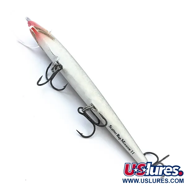 Rapala Scatter Rap Minnow Wobbler, Silber, 6g, Scatter Lip, #5029