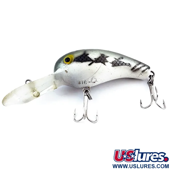 Cotton Cordell Big O Wobbler, Silber, 10g, Schwimmend, #5031
