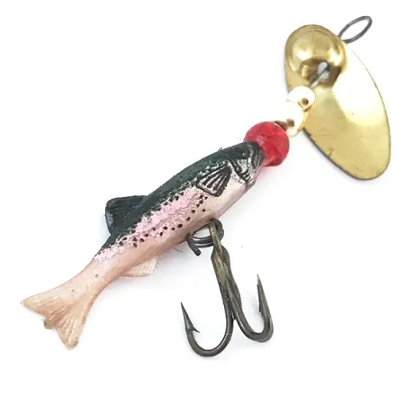 Renosky Sonic Swing Minnow Spinner, Gold, 2g, Silikonkörper, #5034