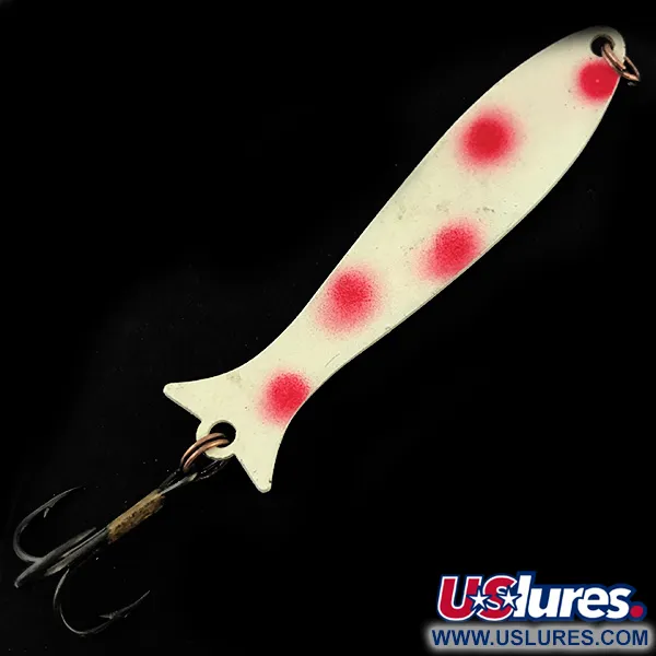 Williams Mooselook wobbler Blinker, Weiß / Rot, 5g, Schleppprofil, #5043