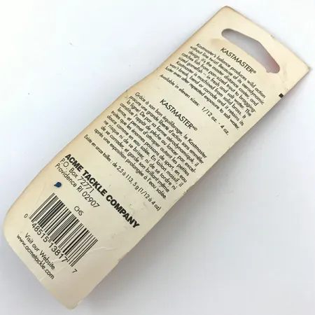 Acme Kastmaster Blinker, Nickel / Hologramm, 10.5g, Weitwurf, #5044