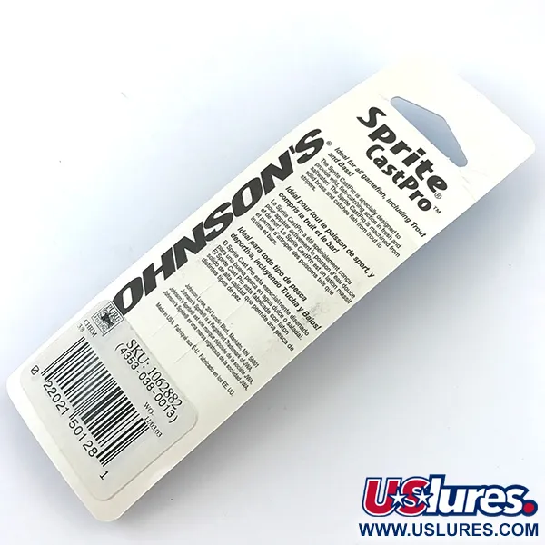 Johnson Sprite Cast Pro Blinker, Nickel, 10,5g, Messing, #5793