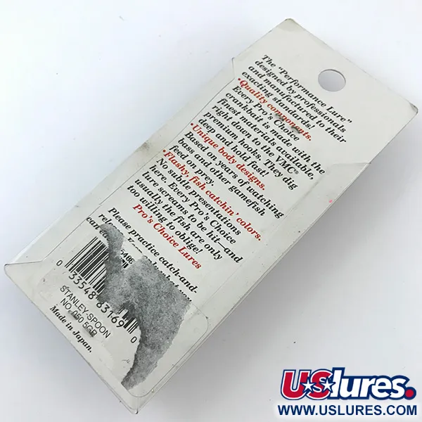 Stanley Jigs Stanley Spoon Blinker, Regenbogen-Gold, 7g, #5049