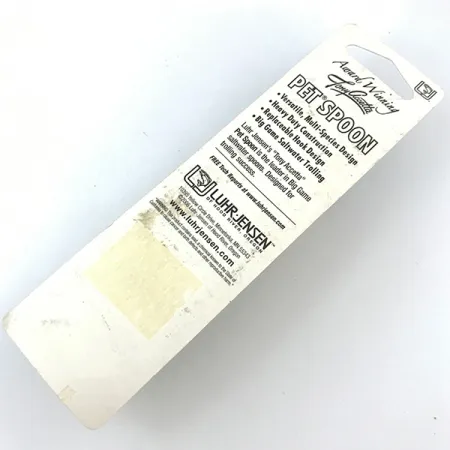 Luhr Jensen Tony Accetta Pet Spoon 14, Nickel, 7g, Hängerfrei, #5050