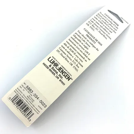 Luhr Jensen Deep Stinger Pilker, Silber / Grün, 21g, #5052