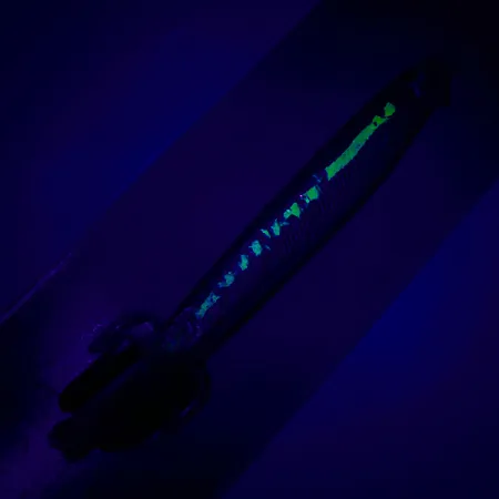 Luhr Jensen Deep Stinger Pilker, Silber / Grün, 21g, #5052