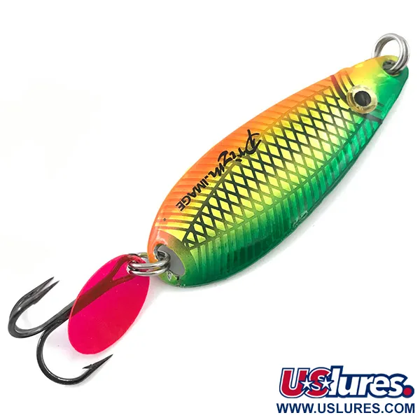 Key Largo Syco Spoon Blinker, Rainbow Fish, 14g, Prizm-Finish, #5057