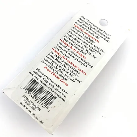 Stanley Jigs Stanley Spoon Blinker, Gold, 7g, VMC Haken, #5112