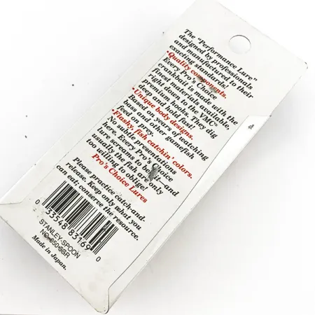 Stanley Jigs Pro's Choice Blinker, Silber/Lila, 9g, VMC Drilling, #5062